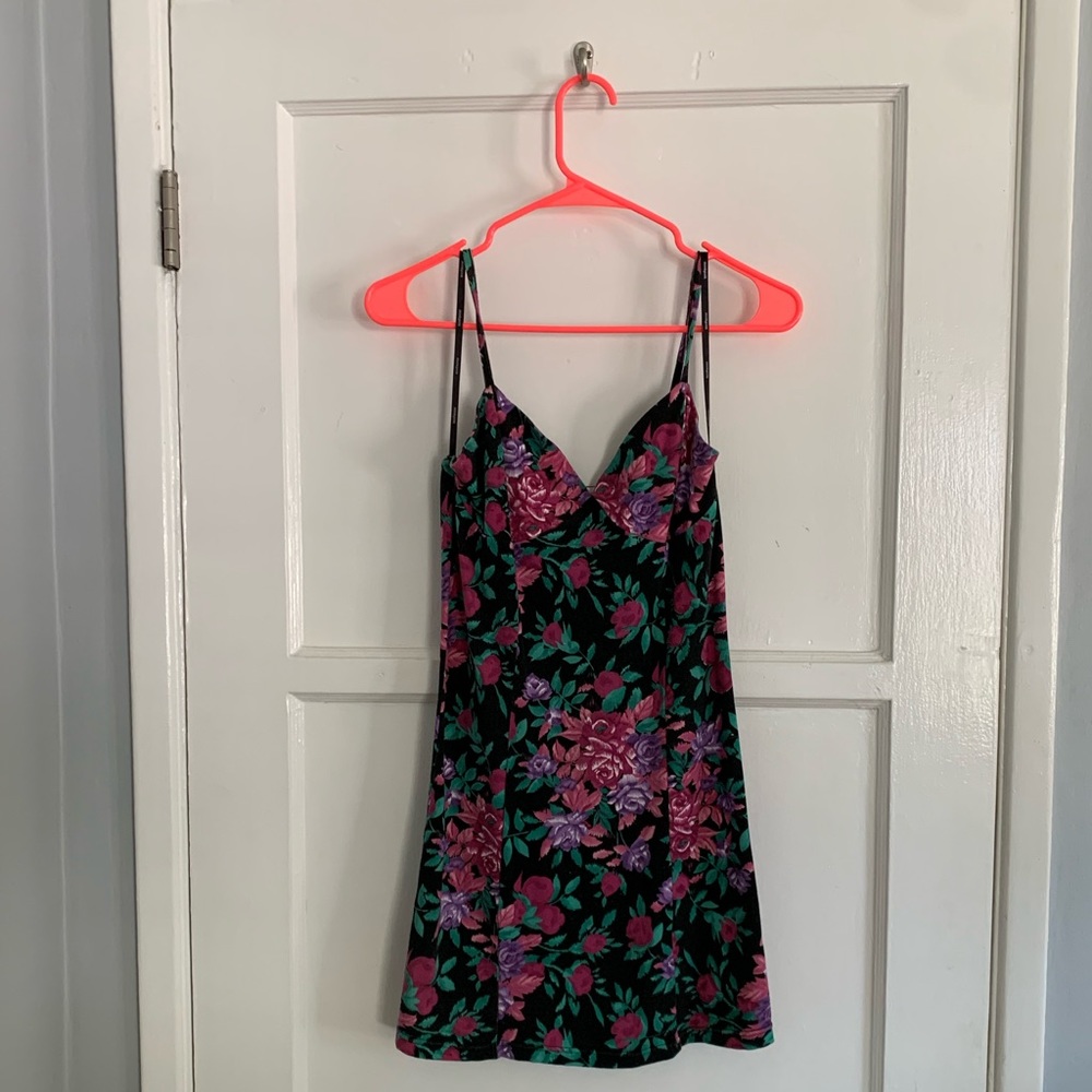 Mink Pink Floral Body-Con Dress